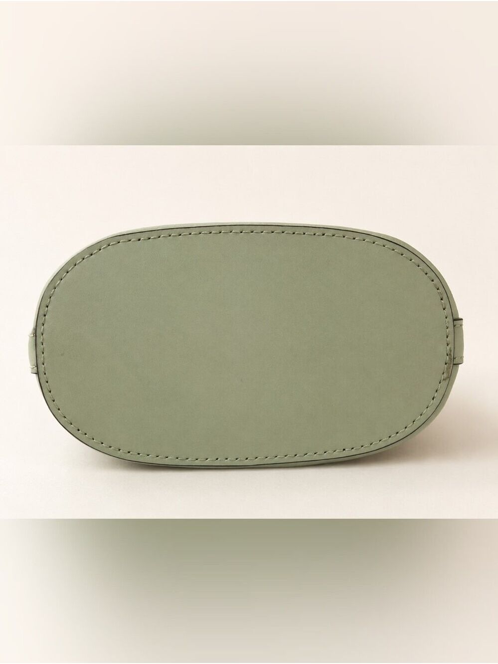 Kate Spade Audrey Mini Bucket Bag Sage Green Leather Crossbody - Picture 3 of 7